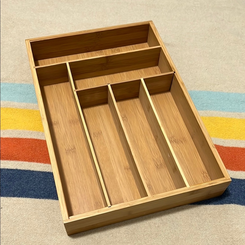 Bamboo Drawer Organizer